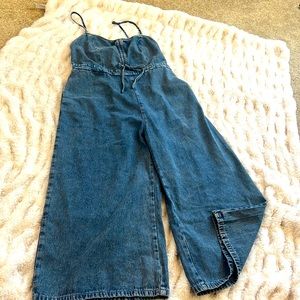Denim jumpsuit